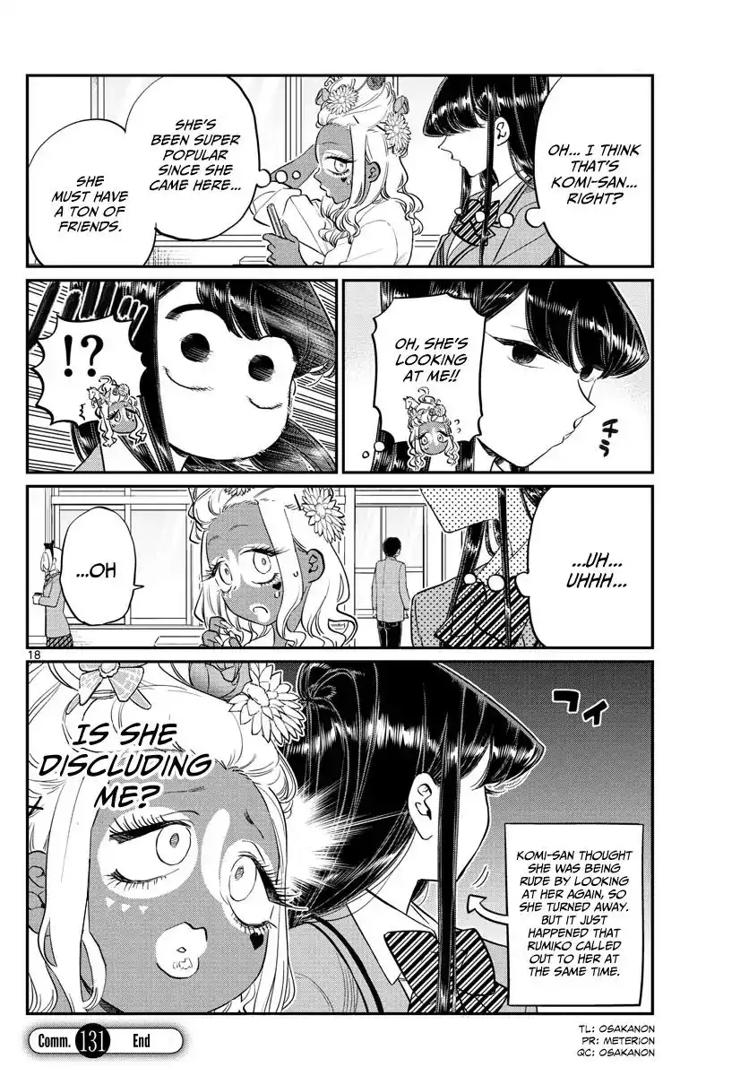 Komi-san wa Komyushou Desu Chapter 131 5